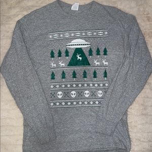 Comfy Christmas sleeve shirt